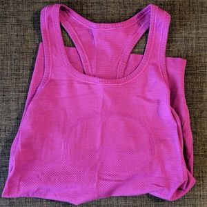 lululemon athletica seawheeze purple swiftly tank